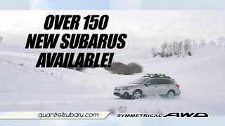 Quantrell Subaru QC18 107 JANUARY Outback Snow