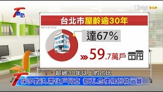 40%舊屋須拆除重建 北市老宅居冠 T觀點 20180303 (2/4)