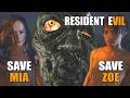 RESIDENT EVIL 7 - Mutated Jack Baker Boss Fight / All Choices (Save Mia + Save Zoe)