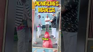 Emak-emak pengemis ini meminta dengan cara memaksa