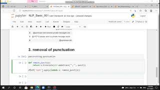 nlp removal of punctuation