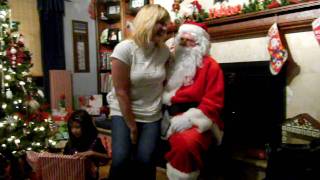 Renae and Santa