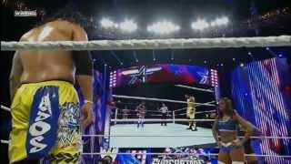 Naomi \u0026 Jimmy Uso Staredown