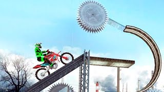 Bike Stunts - Extreme - Gameplay Android game - bikes stunt game