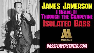 James Jamerson - Isolated Bass - I Heard It Through The Grapevine - Marvin Gaye