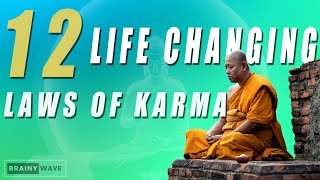 12 LAWS OF KARMA THAT CAN CHANGE YOUR LIFE | THEORY OF KARMA | BRAINY WAVE