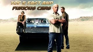 Top 5 Fast and Furious Cars