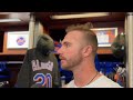 Locker Room Reaction | Mets Win Series vs. Cubs