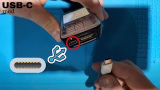 USB type C +charging mod on Nokia N73