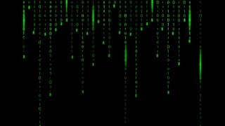 Matrix green binary code background - Adobe Illustrator cs6 tutorial.