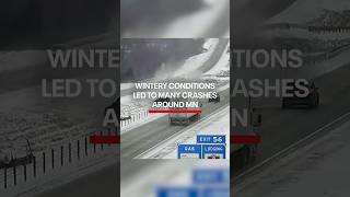 Crash Compilation: Wintery conditions led to multiple accidents on Minnesota roads this week