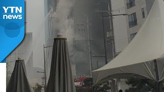 남양주 화재 목격자 "10분도 안 돼서 화마가 건물 전체 집어삼켜" / YTN