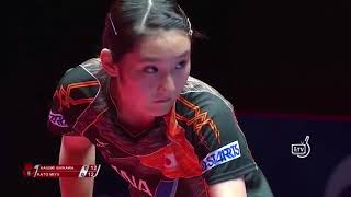 2017ブルガリアOP 石川佳純 vs 加藤美優　女子シングルス準決勝