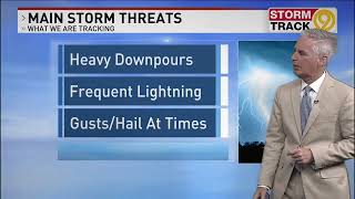 A Repetitive Weather Pattern of Daily Storm Chances Through Memorial Day (5/20/26)