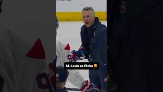 « F***ing wake up! »😡 Le coach monte le ton à l’entraînement du CH! #hockey #canadiens