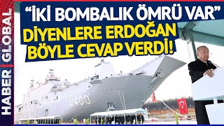 'İki Bombalık Ömrü Var' Demişlerdi! Erdoğan'dan Çok Konuşulacak TCG Cevabı! Böyle Cevap Verdi