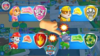 PAW Patrol Rescue World: Rubble Super Mission! Mighty Pups Rescue World on a roll Gameplay FHD