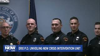 Erie Police Department Unveiling New Crisis Intervention Unit