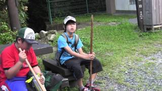 ソラ君の神津島旅行　#9　天上山に登る　2012.7.31