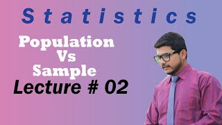 Population Vs Sample | Statistics | Commerce online | Hamid Hussain | Urdu/Hindi | [population]