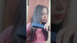 comparison between philips Hair straightener and cheapest mini hair straightener #shorts #ytshorts