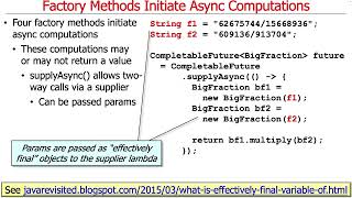 Advanced Java CompletableFuture Features: Introducing Factory Methods