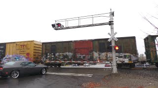 UP 5786 Manifest North - 3rd St. Railroad Crossing Lincoln, CA *Before New Mechanism Change*