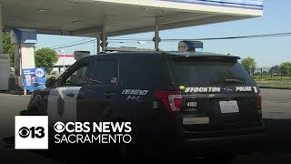 Gas station employee shot and killed during robbery in Stockton, police say