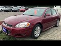 vehicle sold red 2011 chevrolet impala ls review courtice on roy nichols motors ltd