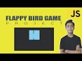 JAVASCRIPT Course Project Based Learning - Flappy Bird Game Using Javascript Project #45