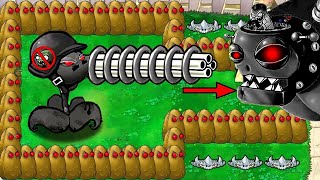 Doom Gatling vs Doom Dr.Zomboss Giga vs All Zombies Gargantuar - Plants vs Zombies Hack