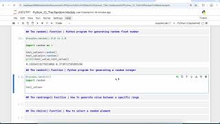 The randint() Function | Python program for generating a random integer #python #randint