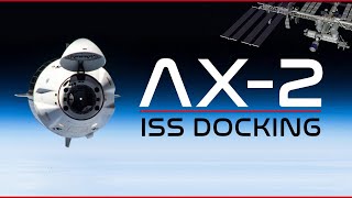 LIVE! SpaceX AX-2 Docking