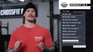 Workout Tips for 22.3