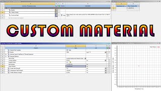 ✅💯✅Defining Custom Material | Ansys Structural