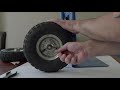 How to replace a wheel on a Hand Trolley / Moving Trolley