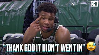 Giannis Thought Kevin Durant's Last Shot Was Going In | Postgame Interview
