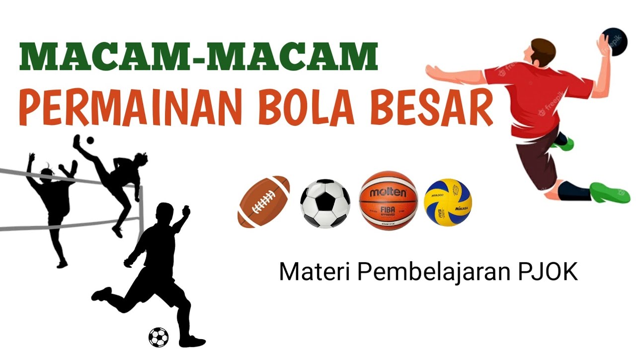 Macam Macam Permainan Bola Besar - Materi Pembelajaran PJOK - YouTube