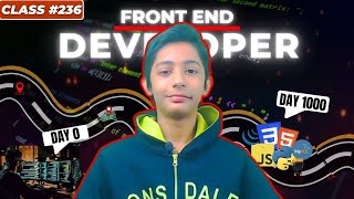 Side Navigation In HTML AND CSS {Frontend Web Development Full Course From Scratch}