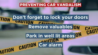 How to keep your vehicle from being targeted by burglars
