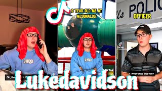 When You Go To McDonald's As A Kid | Luke Davidson Best TikTok Videos