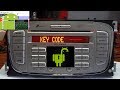 CÓDIGO DE RADIO FORD, desbloquea con ANDROID