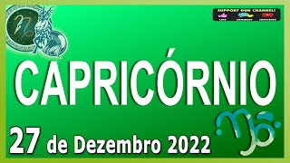 Horoscopo do dia CAPRICÓRNIO 27 de Dezembro de 2022