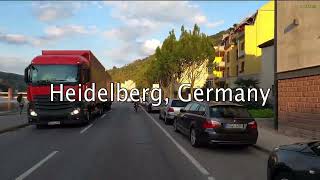 [4K] Heidelberg Germany Driving Tour