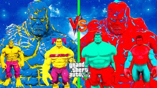 Franklin upgrade the STRONGEST HULK GOLD TITAN ever in GTA 5