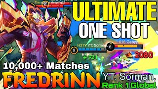 10,000+ Matches Fredrinn One Shot Kills - Top 1 Global Fredrinn by YT: Sorman. - Mobile Legends