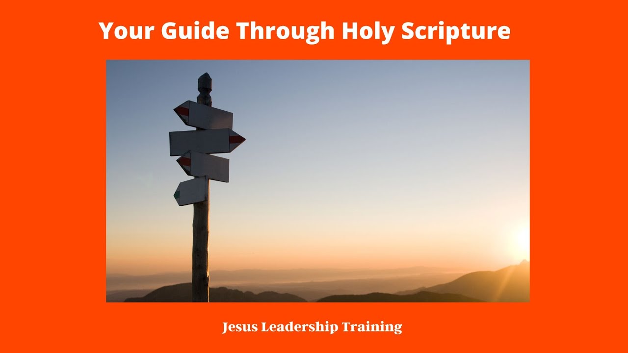 Your Guide Through Holy Scripture - YouTube