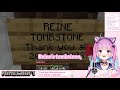 aqua seeing a few graves in en server 【hololive eng sub】