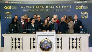 American Advertising Federation (AAF) Rings The Closing Bell®