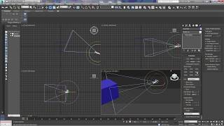 3Ds Max Camera Basics: Free Camera and Target Camera